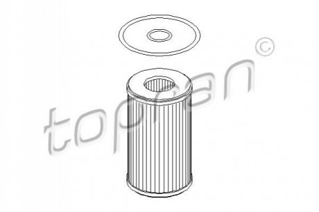 Фильтр масла TOPRAN / HANS PRIES 700469