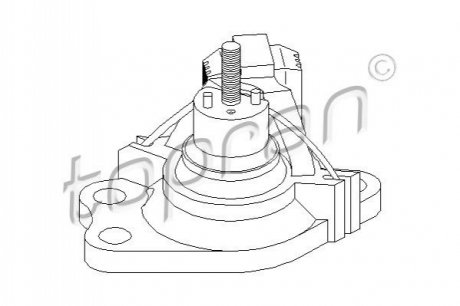 Подушка двигателя TOPRAN / HANS PRIES 700529 (фото 1)