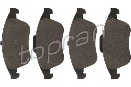 Колодки гальмівні (передні) Renault Megane III/Laguna III 1.5dCi/2.0dCi 07 TOPRAN / HANS PRIES 700801