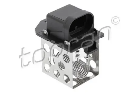 Фото Резистор вентилятора радіатора Renault Fluence, Grand Scenic III, Latitude, Megane, Megane III, Scenic III 1.2-Electric 11.08- TOPRAN / HANS PRIES (702 573) зображення 1
