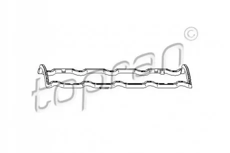 Прокладка кришки клапанів Fiat Scudo/Peugeot Expert 1.9D/TD TOPRAN / HANS PRIES 720108