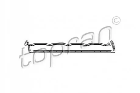 Фото Прокладка кришки клапанів Citroen Berlingo/Fiat Scudo/Peugeot Partner 1.9 D 98-11 (низ) TOPRAN / HANS PRIES (720112) зображення 1