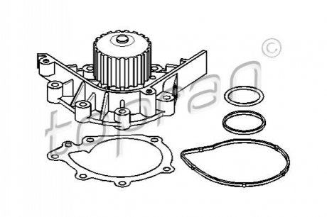 Насос води TOPRAN / HANS PRIES 720168
