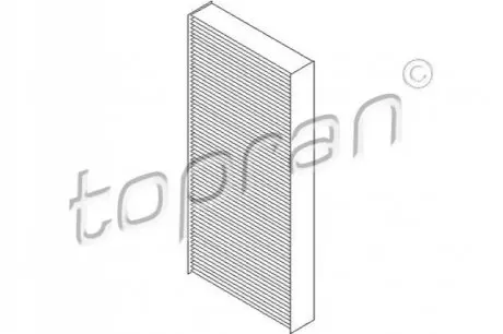 Фільтр салону Citroen C5/C6/Peugeot 407 04 TOPRAN / HANS PRIES 720291