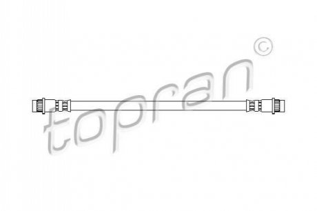 Тормозной шланг TOPRAN / HANS PRIES 720902