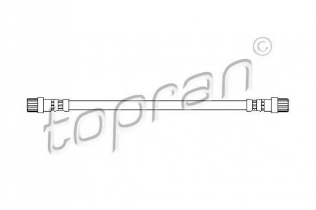 Тормозной шланг TOPRAN / HANS PRIES 720906 (фото 1)