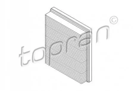 Фильтр воздушный TOPRAN / HANS PRIES 720959
