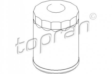 Фильтр масла TOPRAN / HANS PRIES 721013