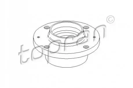 Маточина колеса задн CITROEN BERLINGO, XANTIA PEUGEOT 406, PARTNER 1.1-3.0 03.93-12.15 TOPRAN / HANS PRIES 722247