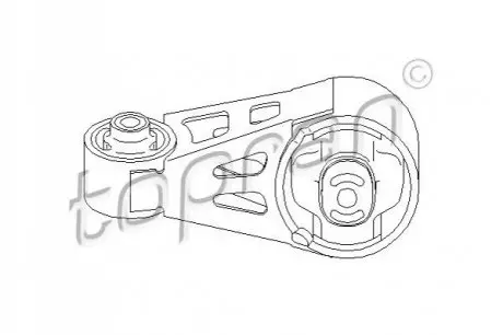 Подушка двигуна TOPRAN / HANS PRIES 722311 Купити в Україні