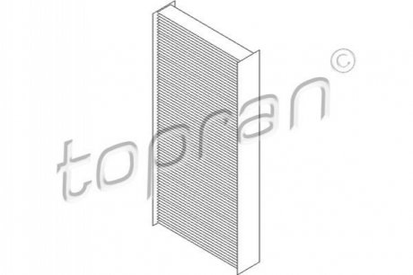 Фильтр салона TOPRAN / HANS PRIES 722552
