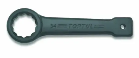 (EN) Ring-end wrench 12-кутна, тип: пряме, довжина: 162 мм, 1 шт Toptul AAAR2222