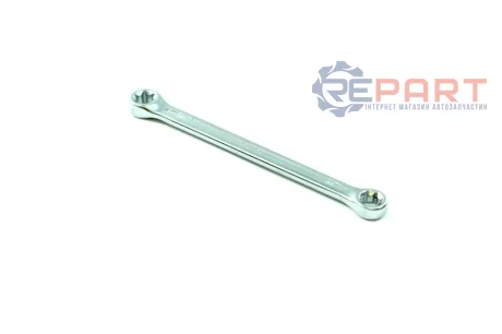 (EN) Double-ended ring wrench E-TORX, E10xE12, тип: пряме, довжина: 142 мм, 1 шт Toptul AAEE1012