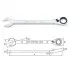 (EN) Ratchet combination wrench 12-кутна / HEX 10 мм, тип: пряме, (EN) bent, кут: 13 15°, довжина: 158 мм, 1 шт Toptul (ABAF1010) зображення 3