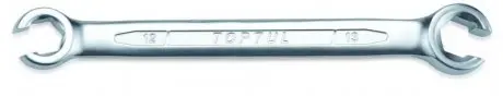 (EN) Double-ended flare nut wrench HEX, 10x11, тип: пряме, 15°, довжина: 150 мм, 1 шт, для гальмівіних трубок / для гідравлічних шлангів / для паливних ліній / (EN) for flare nut Toptul AEEA1011 Купити в Україні