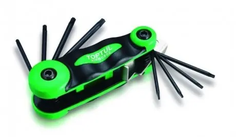 К-кт зіркоподібних ключів TORX Toptul AIFB0802