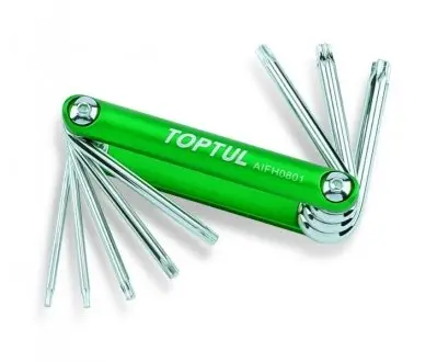 К-кт звездообразных ключей TORX Toptul AIFH0801