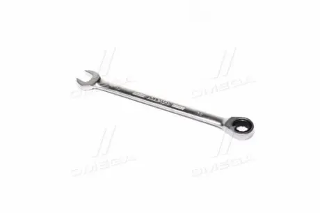 (EN) Ratchet combination wrench 12-кутна / HEX 10 мм, тип: пряме, кут: 15°, довжина: 158 мм, 1 шт Toptul AOAF1010