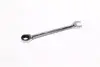 (EN) Ratchet combination wrench 12-кутна / HEX 14 мм, тип: пряме, кут: 15°, довжина: 190 мм, 1 шт Toptul (AOAF1414) зображення 6