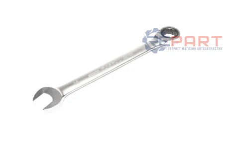 (EN) Ratchet combination wrench 12-кутна / HEX 18 мм, тип: пряме, кут: 15°, довжина: 236 мм, 1 шт Toptul AOAF1818