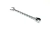 (EN) Ratchet combination wrench 12-кутна / HEX 19 мм, тип: пряме, кут: 15°, довжина: 247 мм, 1 шт Toptul (AOAF1919) зображення 1
