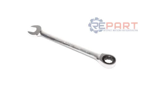 (EN) Ratchet combination wrench 12-кутна / HEX 24 мм, тип: пряме, кут: 15°, довжина: 322 мм, 1 шт Toptul AOAF2424