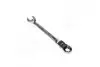 (EN) Ratchet combination wrench 12-кутна / HEX 13 мм, тип: пряме, (EN) bent, кут: 180°, довжина: 178 мм, 1 шт Toptul (AOAH1313) зображення 1