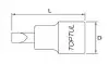 Насадка Mechanics 1/4 Toptul (BCCA086E) зображення 2