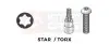 Насадка TORX 3/8 Toptul (BCFA1225) изображение 3