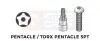 Насадка TORX 1/4 Toptul (BCNA0810) изображение 3