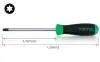 Отвертка (отвертка torx) TORX, размер: T7, длина: 75 мм, длина 2: 162 мм Toptul (FFAB0708) изображение 2