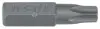 1/4" Біта вставка TORX Tamper, розмір: T10H, розмір шпильки в дюймах: 1/4", розмір шпильки, метрична система: 6,3 мм, довжина: 25 мм Toptul (FSGA0810) зображення 1