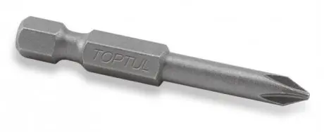 1/4" Біта вставка Phillips, розмір: PH3, розмір шпильки в дюймах: 1/4", розмір шпильки, метрична система: 6,3 мм, довжина: 50 мм Toptul FSIA0803 Купити в Україні