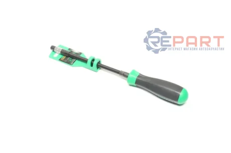 Ручка для біт HEX, дюймовий розмір: 1/4", розмір шпильки в дюймах: 1/4", вигнута, довжина: 175 мм, довжина 2: 290 мм, ручка: проти ковзання, накінечник: вигнута/загартовані/посилена Toptul FTCA0829
