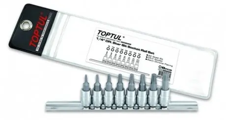 Насадка с битами 1/4 Toptul GAAG0808