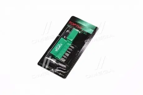 Набор бит 1/4" + Гобр.перех. 8ед. (TOPTUL) Toptul GAAL0802