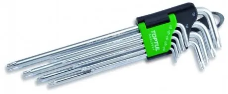 К-кт звездообразных ключей TORX Toptul GAAL0924