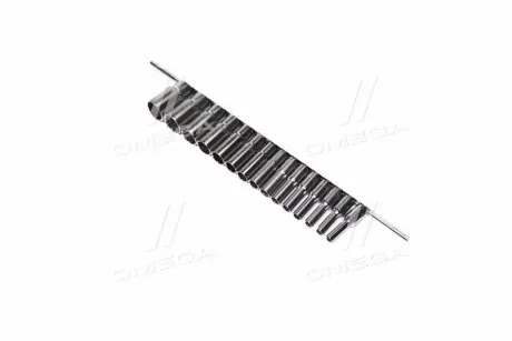 Набір довгих головок 12-гр. 1/2" 15од. 815,17,19,22,24,27,30,32мм (на планці)(TOPTUL) Toptul GAAQ1607U-12