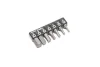 Фото Набор бит 1/4" 7ед. (Hex: 2, 2.5, 3, 4, 5, 6, 8mm) TOPTUL Toptul (GAAV0701) изображение 1
