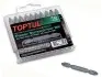 Набор бит 1/4" PH2х65мм двухсторонних 10шт. Toptul (GAAW1001) изображение 2