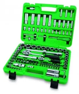 Набор инструмента 1/4"1/2" 108ед. (6-гр.) new box (TOPTUL) Toptul GCAI108R