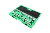 Фото Набір насадок 3/4" (комбінований), 17 шт, профіль: 12-кутна, розмір насадок 6/12-кутних (мм): 19 21 22 23 24 27 30 32 36 38 41 46 50 мм Toptul (GCAI1702) зображення 1