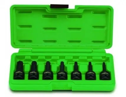 Набор головок TORX 1/2" 7 ед. Toptul GDAI0701