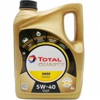 Моторное масло Total Quartz 9000 Energy 5W-40, 4л TOTAL 170323 Купить в Украине