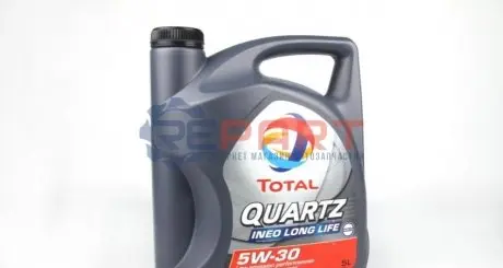 Мастило моторне QUARTZ INEO L LIFE 5W-30 5L TOTAL 181712 Купити в Україні