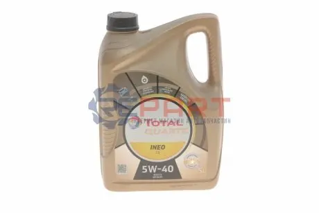 Масло моторное Quartz Ineo C3 5W40 (5 Liter) TOTAL 213790