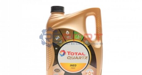 Олива моторна Quartz Ineo First 0W30 (4 Liter) - TOTAL 213834 (фото 1)