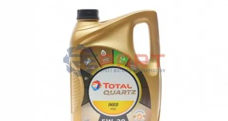 Олива моторна QUARTZ INEO MC3 5W-30 5л TOTAL 214031 Купити в Україні