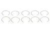 (EN) Front suspension seal guard (/зовнішній діаметр: 53мм, діаметр дроту: 1,8мм, кількість штук в упаковці: 10шт) HONDA CB, CLR KAWASAKI EN, ER, EX 125/250/500 1994-2009 TOURMAX (CIR10) зображення 1