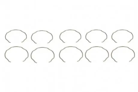 (EN) Front suspension seal guard (/зовнішній діаметр: 53мм, діаметр дроту: 1,8мм, кількість штук в упаковці: 10шт) HONDA CB, CLR KAWASAKI EN, ER, EX 125/250/500 1994-2009 TOURMAX CIR10